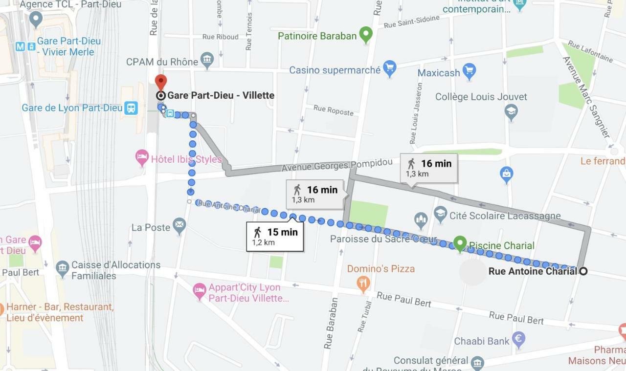 Le Charial Apartman Lyon Kültér fotó